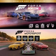 FORZA MOTORSPORT AND FORZA HORIZON 5 PREMIUM ADD-ONS BUNDLE XBOX KLUCZ