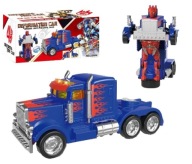 Auto-Robot TRANSFORMUJÚCI NÁKLADNÝ AUTOMOBIL LED ZVUK