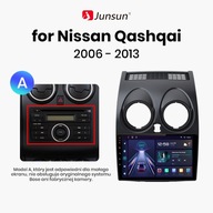 Radio Junsun dla Nissan Qashqai J10 2006 2007 2008-2013 Android 1 + 32 WiFi A