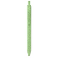 Guľôčkové pero | Modrý atrament | Stláčacie pero | Telo zo slamy a ABS