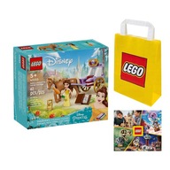 LEGO DISNEY č. 43233 - Bridlica z príbehu Belly +Taška +Katalóg LEGO 2024