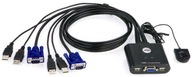 Aten CS22U 2-Port Cable KVM Switch