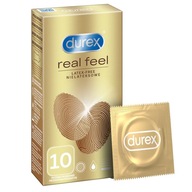 Durex Real Feel prezerwatywy bez lateksu 10 sztuk
