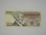 Polska Banknot 2000000 zł A z błędem 1992 Warszawa UNC