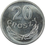 20 GROSZY 1973 b.z- POLSKA - STAN (1-) - K21761