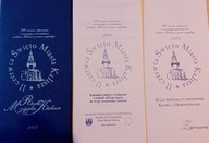 Komplet 3 folderów : Święto Miasta Kalisza - 719 rocznica. 11.06.2001