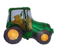 Fóliový balón traktor zelený, 60 cm party farma