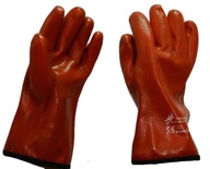 Zateplené pracovné rukavice JAPAN PVC Tepelne odolné Protišmykové
