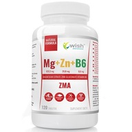Wish Pharmaceutical Mg+Zn+B6 120 tabliet