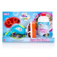 TM Toys Fru Blu Sada Vystreľovač bublín + kvapalina 0,5L