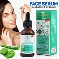 Bieliace pleťové sérum aloe vera 99% hydratuje