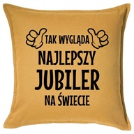 NAJLEPSZY JUBILER poduszka 50x50 prezent