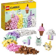 LEGO Classic 11028 Kreatywna zabawa pastelowymi kolorami klocki
