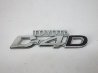 EMBLEMAT NA BŁOTNIK TOYOTA D4D 93x25mm