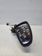 mirror exterior right AUDI A1 8X4 6-PIN UK LB9A