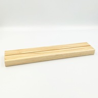 Drewniana podstawka plexi/pleksi A3/A4 dąb 30x6 cm