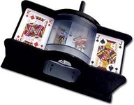 Páskovací strojček na miešanie pokerových kariet bridž na kľuku Piatnik