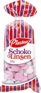 Piasten Schokolinsen Mätové cukríky 225 g