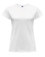 T-shirt damski biały JHK 170 g 100% bawełna 3XL