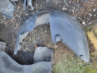 mudguard left rear part rear. cover wheels BMW 5 E60 OE 7180405