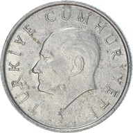 Moneta, Turcja, 5 Lira, 1985, AU(50-53), Aluminium