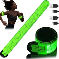 OPASKA LED NA RAMIĘ ŚWIĘCACA LAMPKA DO BIEGANIA NA ROWER PO ZMROKU 2 SZTUKI