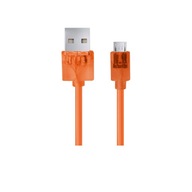 EB185O ESPERANZA KABEL MICRO USB 2.0 A-B M/M 1.5M POMARAŃCZOWY TRANSPARENTN