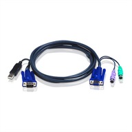 ATEN Kabel KVM USB - PS/2, 2L-5502UP 1,8m