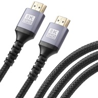 KABEL PRZEWÓD HDMI 2.1 8K ULTRA HIGH SPEED 4K UHD OPLOT 3 METRY 3M