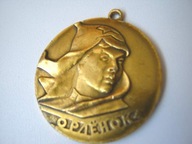 DUŻY MEDAL ORDER ОРЛЕНОК ZWIĄZEK RADZIECKI