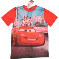 DISNEY t-shirt chłopięcy AUTA Cars 128 nowy