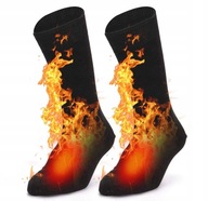 Vyhrievané Elektrické zimné termo ponožky