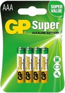 Bateria LR03 AAA GP Super Alkaline 24A-U8 8szt.