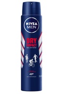 NIVEA MEN DRY IMPACT 48h Dezodorant 200 ml Antiperspirant Spray