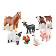 Zvieratá Montessori Farma z domácej ohrady
