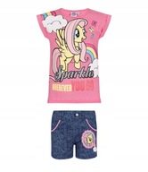 Komplet t-shirt szorty My Little Pony girl 128 cm