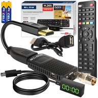 Tuner dekoder cyfrowy TV HD DVB-T2 HDMI H.265 HEVC