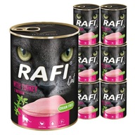 Dolina Noteci Rafi Cat Adult z indykiem mokra karma dla kotów 12x400 g