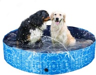 Purplerain sk?adany bazén pre psov, prenosný, 160 x 30 cm