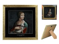 Obrázok - L. da Vinci, Dáma s lasičkou (CARMANI)