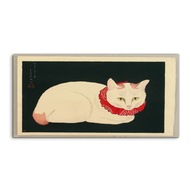 Foto-obraz s fotografiou Japonsko Mačka Umenie 100x50 cm
