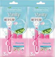 2 x VANITY SOFT EXPERT DÁMSKY HOLIACI STROJČEK 3 KS BIELENDA