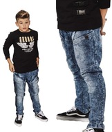 Spodnie jeansowe niebieskie All For Kids 104/110
