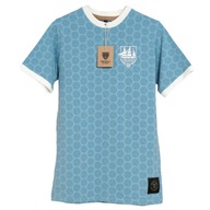 Bawełniana koszulka piłkarska Football Town The Ship Manchester City r. L