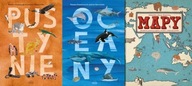 Pustynie i Oceany + Mapy Obrazkowa podróż