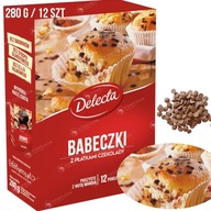 Delecta BABECZKI Z PŁATKAMI CZEKOLADY 280g 12szt mieszanka