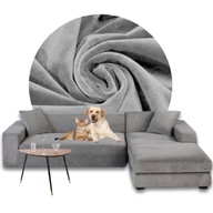 POTAH NA ROHOVOU POHOVKU POHOVKA VELUR PREMIUM PLYŠ PRAVÝ 3+3OS OEKO-TEX