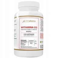 Vitamín D3 4000IU 100µg MEGA DÁVKA 120 kaps. Alto