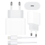 Szybka Ładowarka do Apple IPHONE z Technologią Smart Charging AI + KABEL