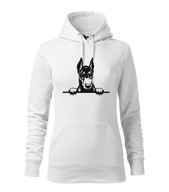 Bluza z kapturem PIES DOBERMAN DOG damska